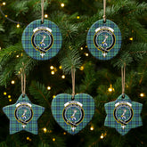 McNeil of Colonsay Ancient Tartan Crest Christmas Ceramic Ornament